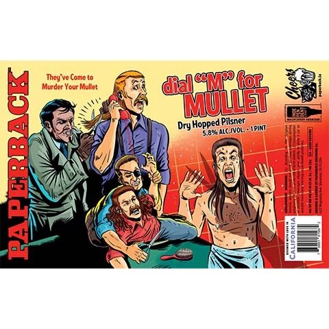 Paperback Dial "M" for Mullet Pilsner