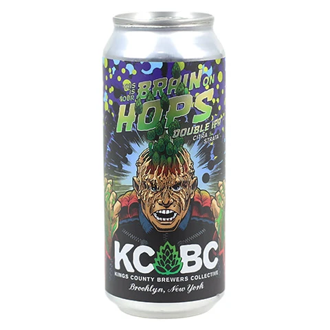Kings County Brewers Collective This Is Your Brain On Hops DIPA: Citra & Strata