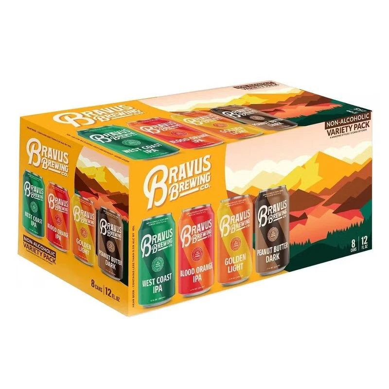 Bravus Variety 8-Pack (Non-Alcoholic)