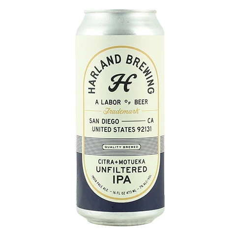 Harland Unfiltered IPA