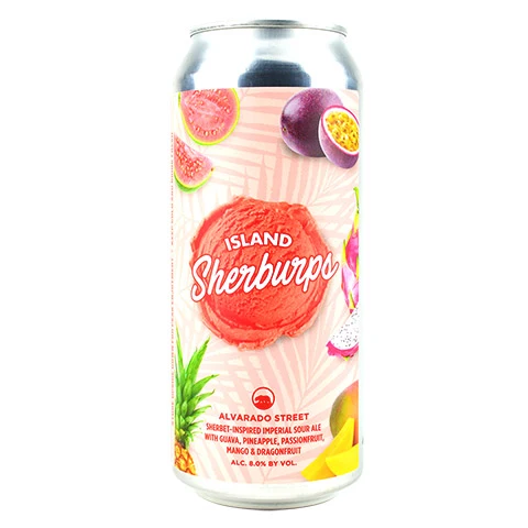 Alvarado Street Island Sherburps Sherbet Inspired Sour with Guava, Pineapple, Passionfruit, Mango & Dragonfruit