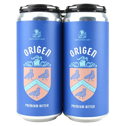 Dutchess Ales Origen Premium Bitter