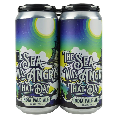 Vitamin Sea/Sand City The Sea Was Angry That Day Double Hazy IPA