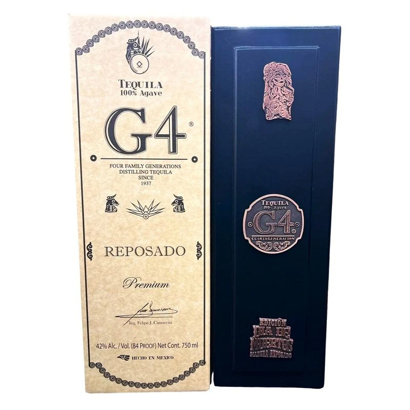 G4 Reposado 'Madera' Dia de Muertos Tequila