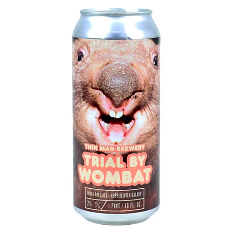 Thin Man Trial by Wombat Galaxy IPA