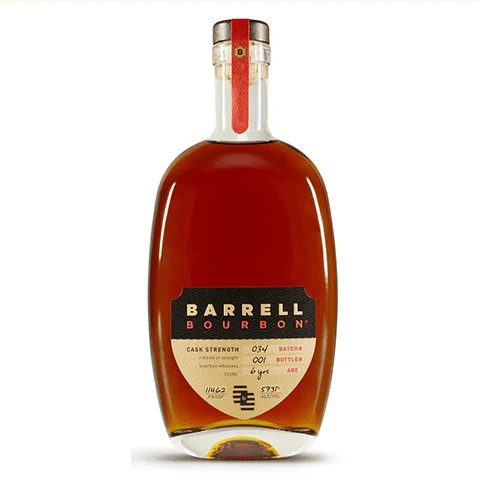Barrell Bourbon 6 Year Old Batch #034 Cask Strength Bourbon Whiskey
