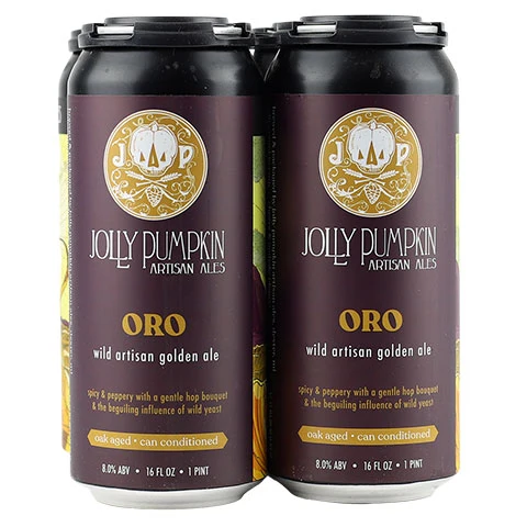 Jolly Pumpkin Oro Wild Artisan Golden Ale