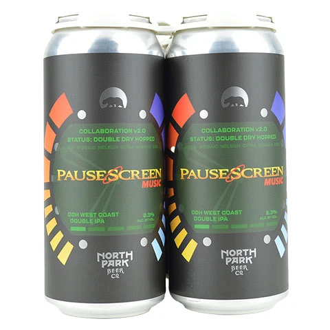 Alvarado Street/North Park Pause Screen Music Double Dry Hopped DIPA