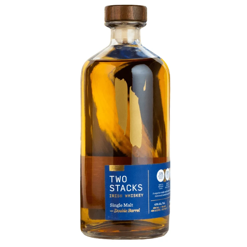 Two Stacks Double Barrel Single Malt Irish Whiskey