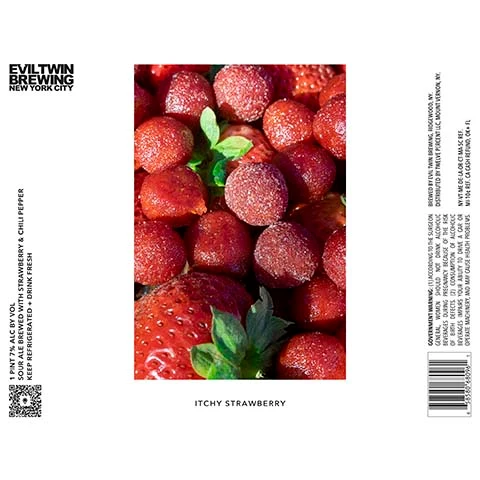 Evil Twin Itchy Strawberry Sour