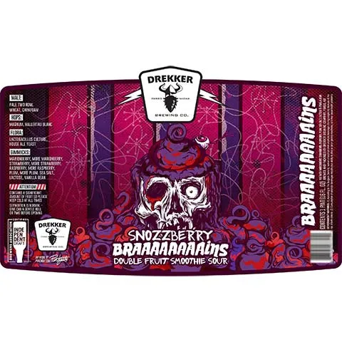 Drekker Snozzberry Braaaaaaaains Sour