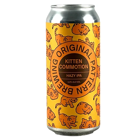 Original Pattern Kitten Commotion Hazy IPA