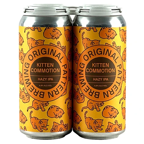 Original Pattern Kitten Commotion Hazy IPA