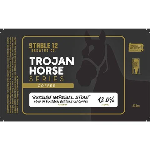 Stable 12 Trojan Horse Series Coffee Imperial Stout