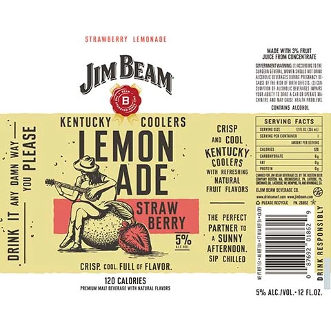 Jim Beam Strawberry Lemonade