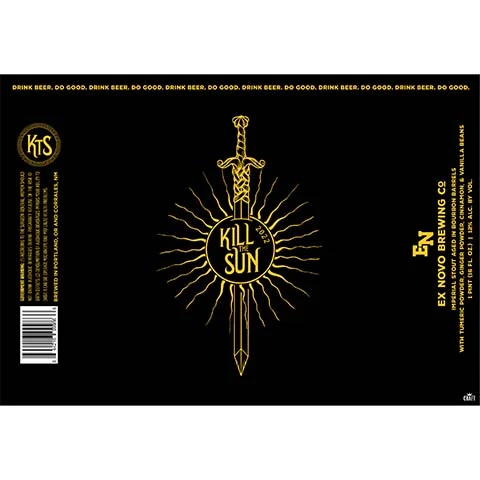 Ex Novo Kill The Sun Golden Milk Imperial Stout