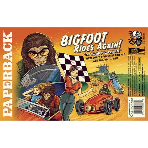 Paperback Bigfoot Rides Again! IPA