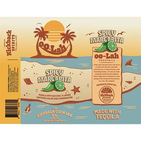 Kickback Ooh-Lah Spicy Margarita