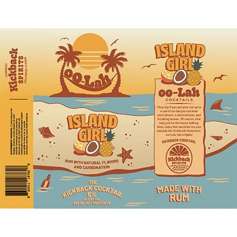 Kickback Ooh-Lah Island Girl