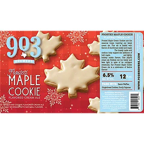 903 Frosted Maple Cookie Flavored Cream Ale