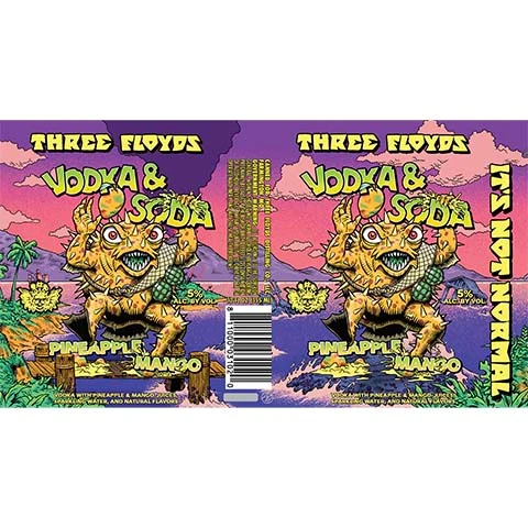 Three Notch'd Vodka & Soda (Pineapple Mango)