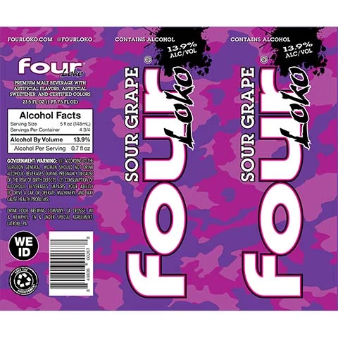 Four Loko Sour Grape