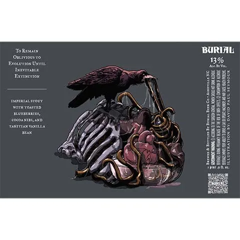 Burial To Remain Oblivious To Evolution Until Inevitable Extinction Imperial Stout