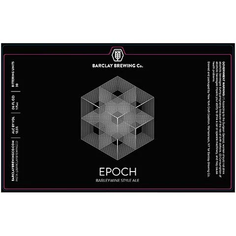 Barclay Epoch Barleywine Ale