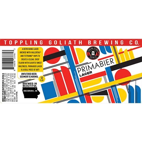 Toppling Goliath Primabier Lager