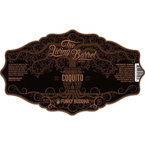 Funky Buddha The Living Barrel Series: Coquito Imperial Cream Ale