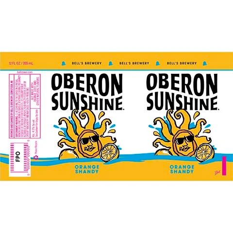 Bell's Oberon Sunshine Orange Shandy