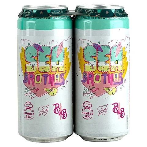 Humble Sea Sea Brothas' DDH Hop Fused Foggy DIPA