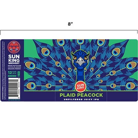 Sun King Plaid Peacock IPA