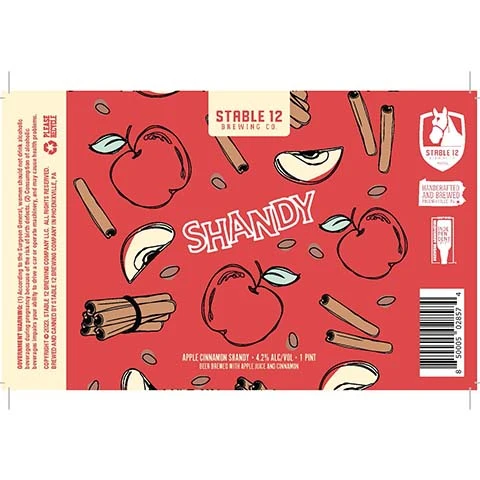 Stable 12 Apple Cinnamon Shandy