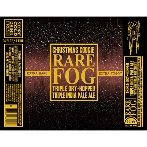 Abomination Christmas Cookie Rare Fog TDH TIPA