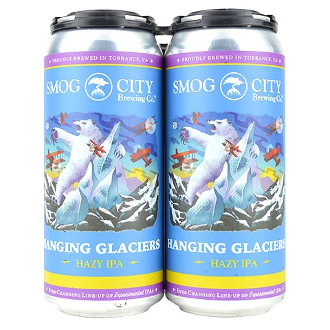 Smog City Hanging Glaciers Hazy IPA