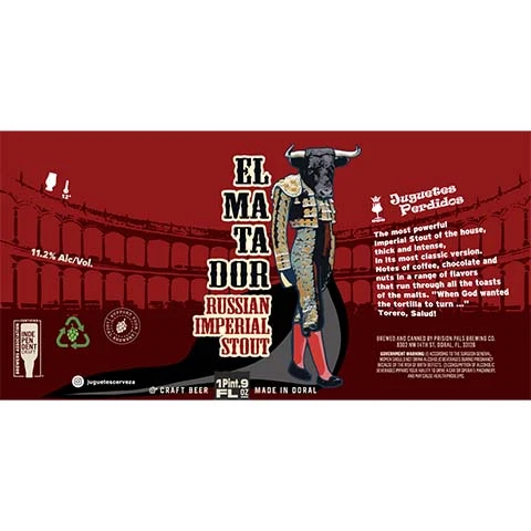 Prision Pals El Matador Imperial Stout