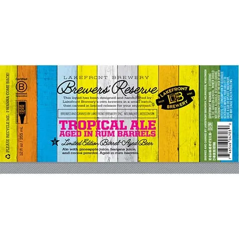 Lakefront Tropical Ale