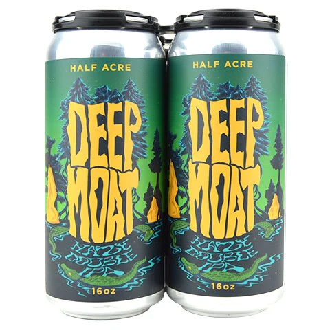 Half Acre Deep Moat Hazy DIPA
