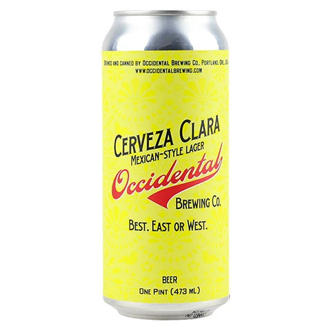 Occidental Cerveza Clara Lager