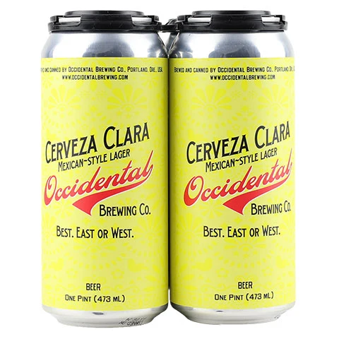 Occidental Cerveza Clara Lager