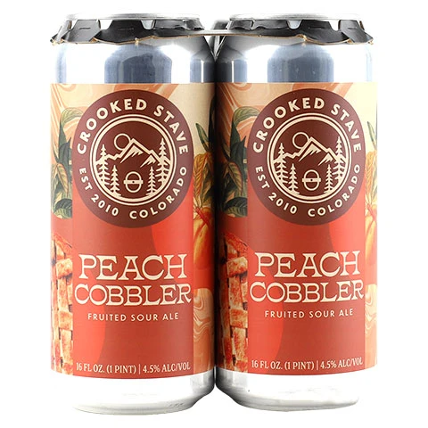 Crooked Stave Peach Cobbler Fruited Sour