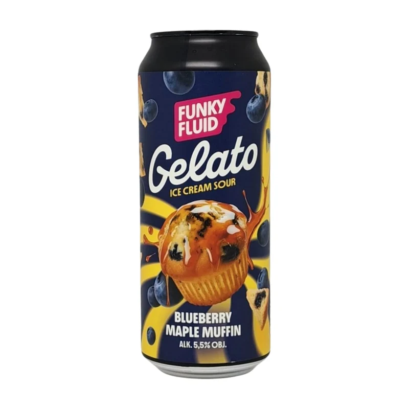 Funky Fluid Gelato: Blueberry Maple Muffin | Smoothie Sour
