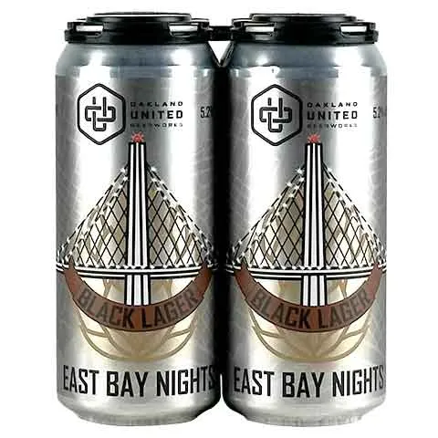Oakland United East Bay Nights Black Lager