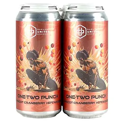 Oakland United One-Two Punch Apricot Cranberry Hefeweizen
