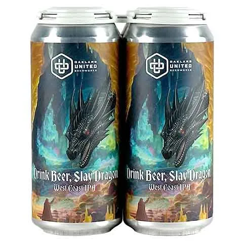 Oakland United Drink Beer, Slay Dragon West Coast IPA