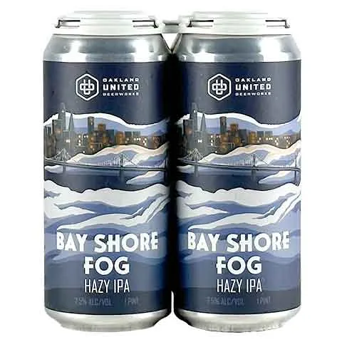 Oakland United Bay Shore Fog Hazy IPA