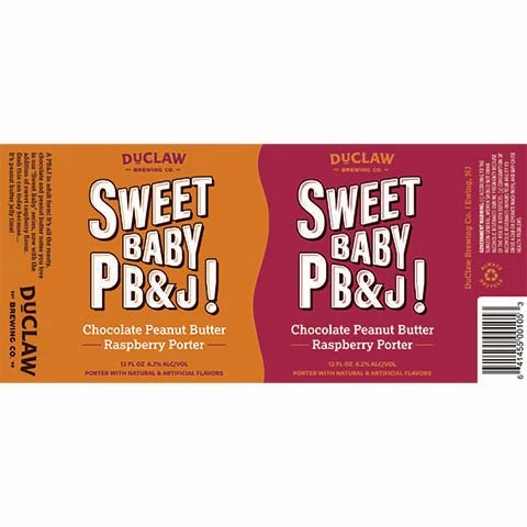 Duclaw Sweet Baby PB&J Porter
