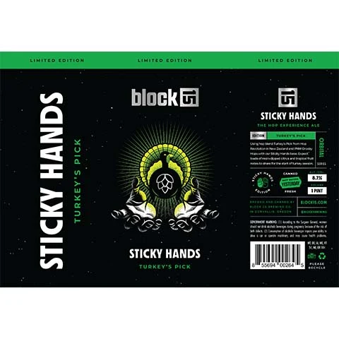Block 15 Sticky Hands Turkey's Pick