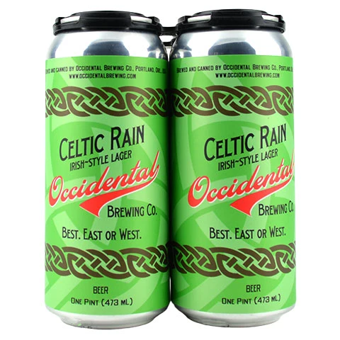 Occidental Celtic Rain Irish-Style Lager